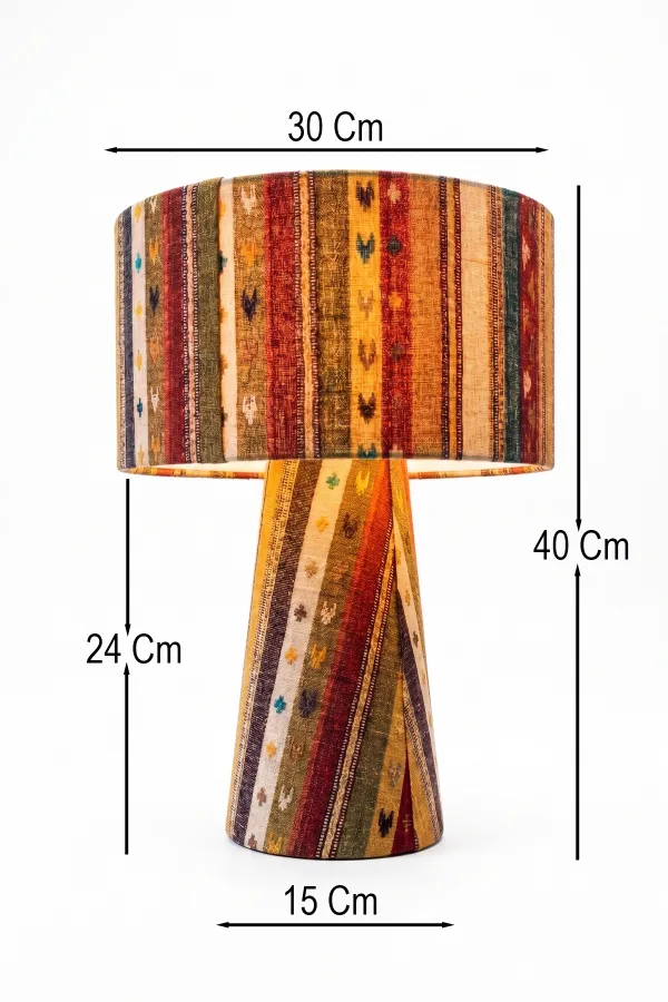 Handmade Kumaş Abajur - Noramira Handmade Kumaş Abajur - Noramira
