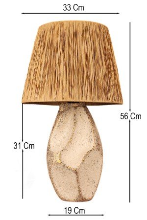 Embrosa Handmade Decorative Ceramic Lampshade