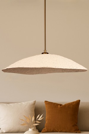 Kairis Handmade Carbon Concrete Chandelier
