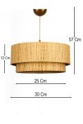Raffora Single Pendant Chandelier