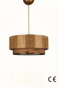 Bambusa Handmade Tekli Sarkıt Avize