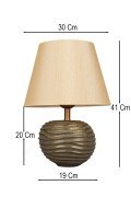 Zenvor Handmade Decorative Ceramic Lampshade