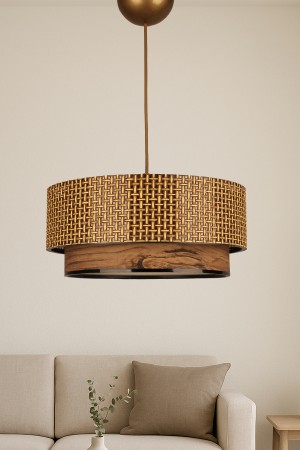 Bambusa Handmade Single Pendant Chandelier
