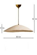Arivienne Handmade Karbon Beton Avize