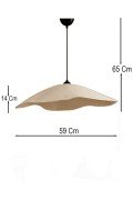 Travone Handmade Karbon Beton Avize