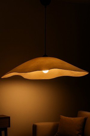Travone Handmade Carbon Concrete Chandelier