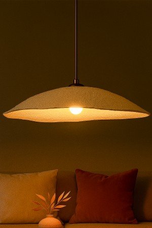 Kairis Handmade Carbon Concrete Chandelier