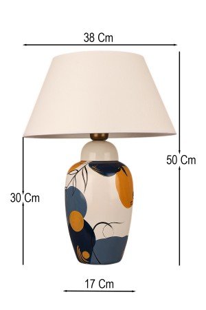 Artemisentre Handmade Decorative Ceramic Lampshade