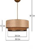 Lunaria Handmade Single Pendant Chandelier