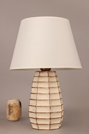 Gridora Handmade Decorative Ceramic Lampshade