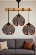 Orvantis Handmade 3-Way Pendant Chandelier