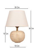 Marbella Handmade Decorative Ceramic Lampshade