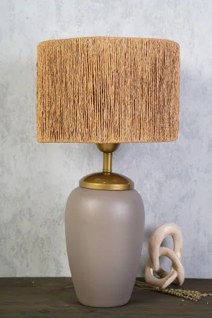 Reduit Handmade Ceramic Lampshade Beige