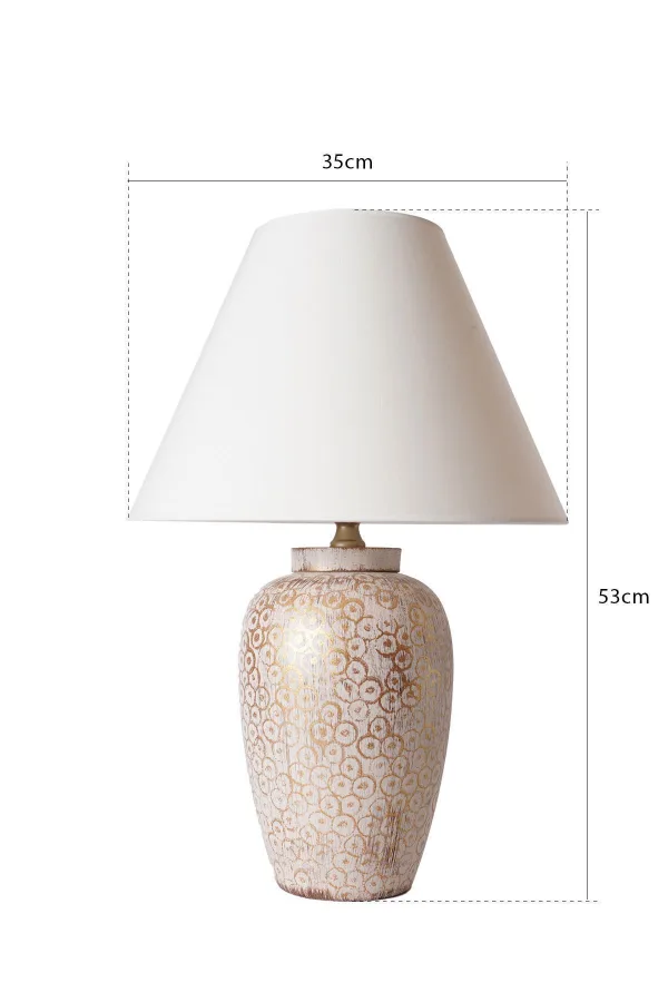 Taper Handmade Ceramic Lampshade White Buy Taper Handmade Ceramic Lampshade White