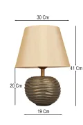 Zenvor Handmade Decorative Ceramic Lampshade