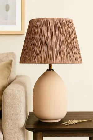 Pergola Hardmade Ceramic Lampshade Coffee Cream