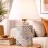 Lent Patterned Handmade Ceramic Lampshade White