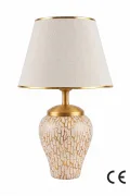 Gloire Handmade Ceramic Lampshade Powder White