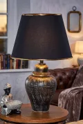 Sinope Ceramic Lampshade Gold Black
