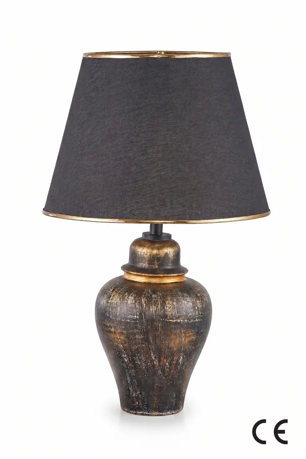 Sinope Ceramic Lampshade Gold Black