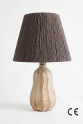 Faire Handmade Ceramic Lampshade Gray