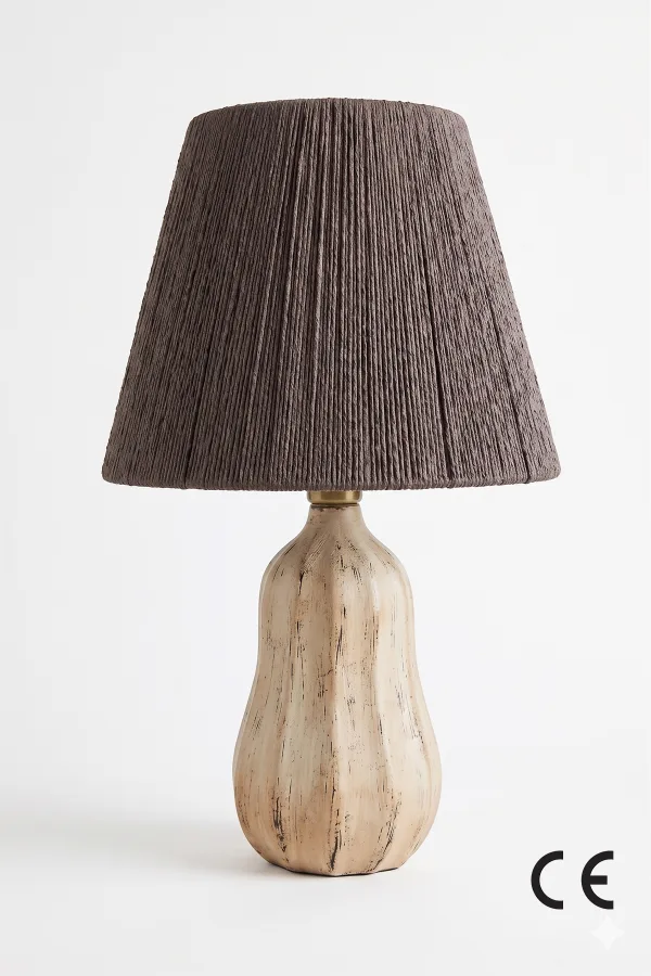 Faire Handmade Ceramic Lampshade Gray