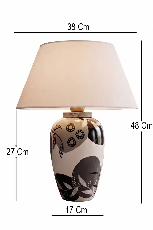 Grafora Handmade Decorative Ceramic Lampshade