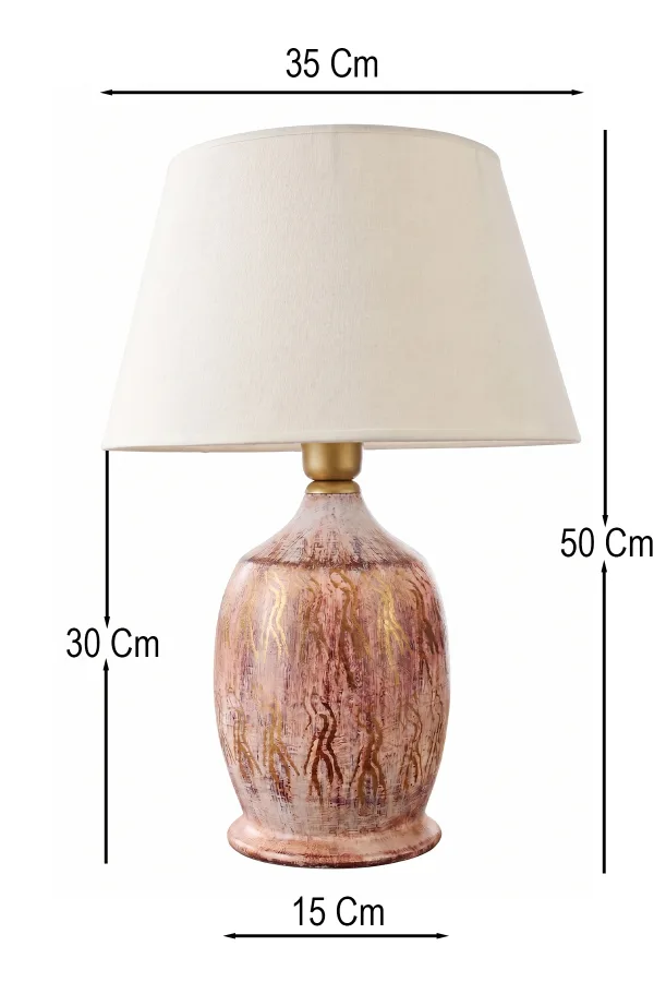 Pompey Handmade Decorative Ceramic Lampshade