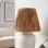 Achat Ceramic Lampshade White Wicker