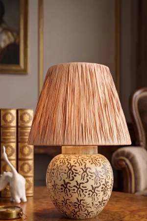 Paix Ceramic Lampshade Brown
