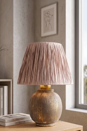Lunora Handmade Decorative Ceramic Lampshade