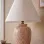 Taper Handmade Ceramic Lampshade White