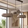Stonelith Handmade 3'lü Karbon Beton Avize