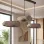 Stonelith Handmade 3'lü Karbon Beton Avize