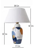 Artemisentre Handmade Decorative Ceramic Lampshade