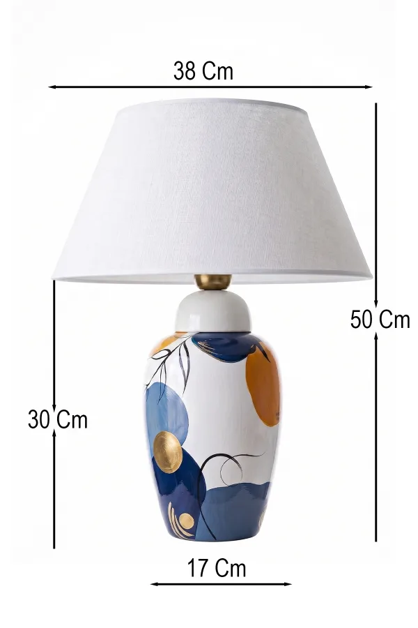 Artemisentre Handmade Decorative Ceramic Lampshade