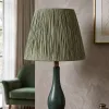 Pimenter Handmade Wooden Lampshade Khaki Green