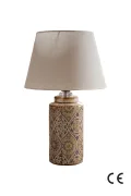 Damora Handmade Dekoratif Seramik Abajur Gözat