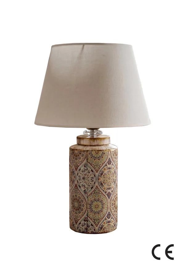 Damora Handmade Dekoratif Seramik Abajur Gözat
