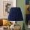 Mondo Potele Handmade Ceramic Lampshade Navy Blue