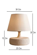 Cremora Handmade Decorative Ceramic Lampshade