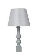 Raquette Wooden Lampshade Gray