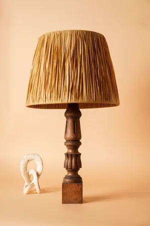 Flamant Wooden Lampshade - Brown