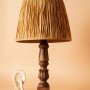 Flamant Wooden Lampshade - Brown