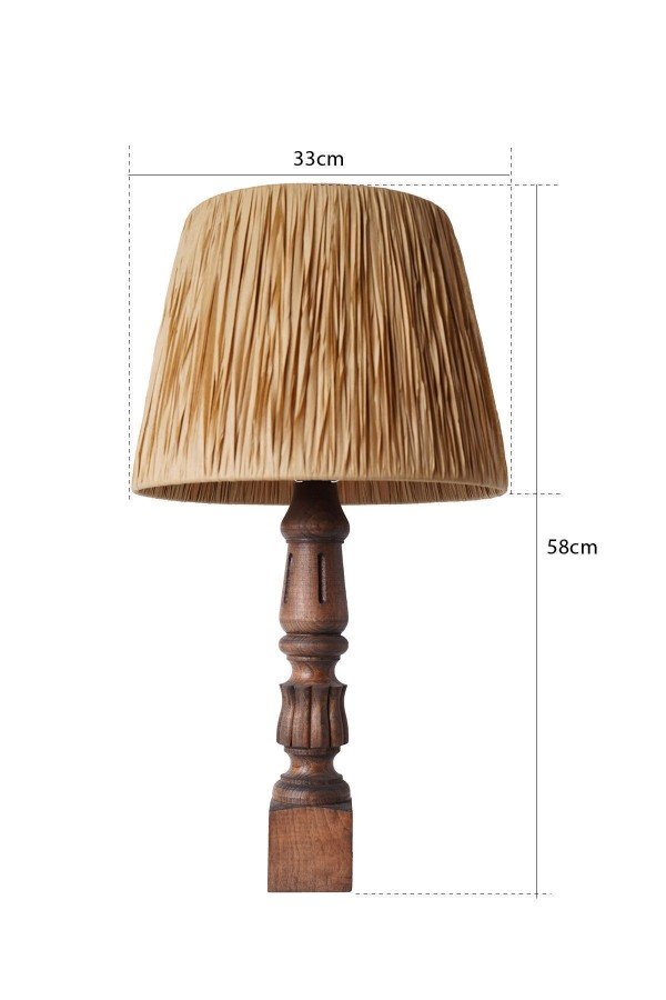 Flamant Wooden Lampshade - Brown Buy Flamant Wooden Lampshade - Brown