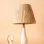 Palmier Wooden Lampshade - White