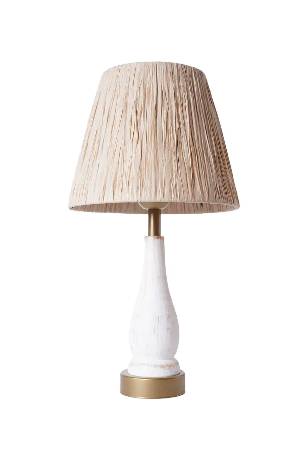Palmier Wooden Lampshade - White
