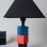 Jupe Wooden Lampshade Black - Blue - Narcissus