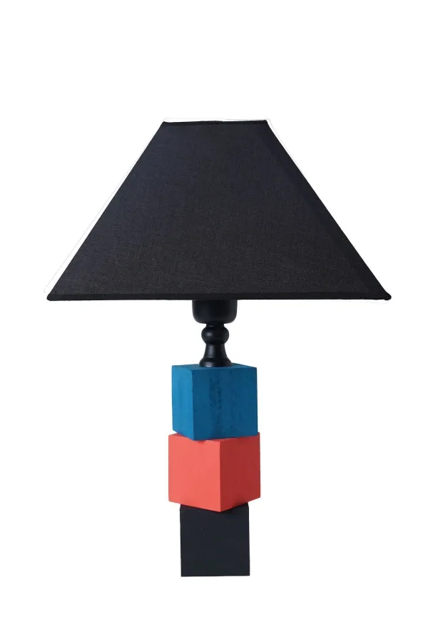Jupe Wooden Lampshade Black - Blue - Narcissus Buy Jupe Wooden Lampshade Black - Blue - Narcissus