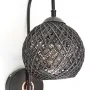Delabro Wall Lamp Black - Black Silver Glitter